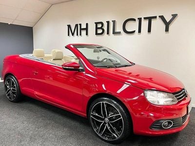 Begagnad VW Eos Exclusive 200 HK (147 kW) 2012 Röd Cab