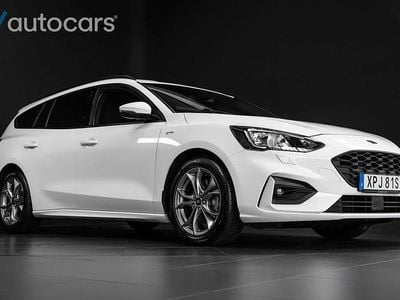 Vit Begagnad 2019 Ford Focus ST-Line Kombi | 199 000 kr (Dyr)