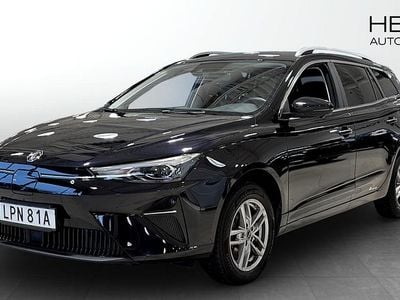 Svart Begagnad 2022 MG MG5 EV Long Range Kombi | 209 900 kr (Marknadspris)