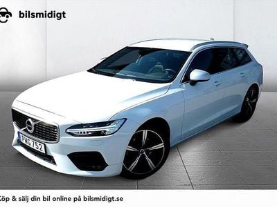 Vit Begagnad 2017 Volvo V90 R-Design Kombi | 219 900 kr