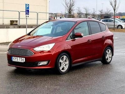 Begagnad Ford C-MAX Titanium 101 HK (74 kW) 2016 Röd Minibuss