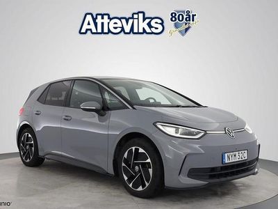 Grå Begagnad 2023 VW ID.3 Pro Performance Halvkombi | 294 900 kr (Lite dyr)