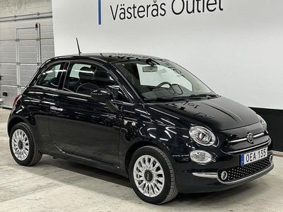 Svart Begagnad 2017 Fiat 500 Halvkombi | 89 900 kr (Marknadspris)