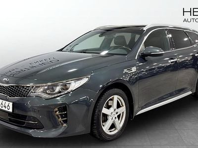 Begagnad Kia Optima GT-Line 141 HK (103 kW) 2018 Grå Kombi