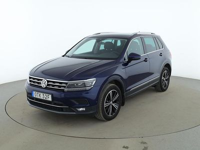 Blå Begagnad 2019 VW Tiguan Highline SUV | 252 000 kr (Marknadspris)