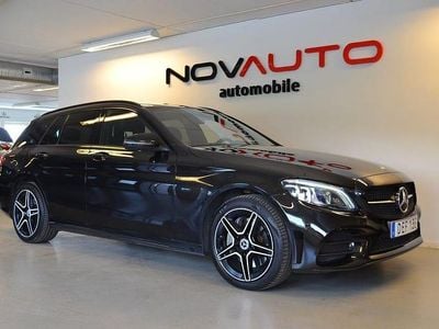 Obisidiansvart metallic Begagnad 2021 Mercedes C300 AMG Kombi | 259 000 kr (Marknadspris)