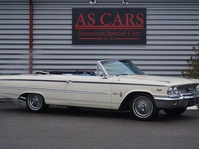 Vit Begagnad 1963 Ford Galaxie Convertible Cab | 369 000 kr