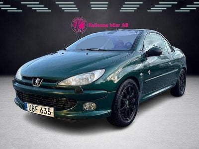 Grön Begagnad 2003 Peugeot 206 CC Roland Garros Cab | 28 900 kr (Dyr)
