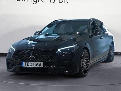Svart Begagnad 2022 Mercedes 220 AMG Kombi | 419 900 kr