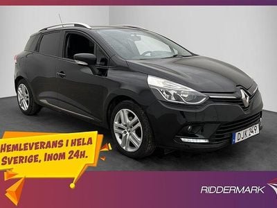 Begagnad Renault Clio GrandTour Zen 90 HK (66 kW) 2017 Svart Kombi