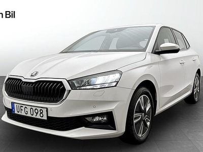 Begagnad Skoda Fabia Style 112 HK (82 kW) 2023 Candy white Halvkombi