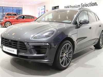 Mörkgrå Begagnad 2020 Porsche Macan Turbo SUV | 699 000 kr (Marknadspris)