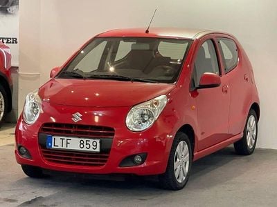 Begagnad Suzuki Alto 68 HK (50 kW) 2011 Röd Halvkombi