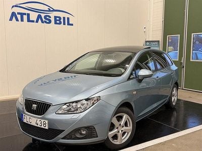 Begagnad Seat Ibiza ST 105 HK (77 kW) 2010 Ljusblå Kombi
