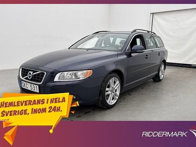 Blå Begagnad 2013 Volvo V70 Dynamic Kombi | 129 800 kr (Marknadspris)