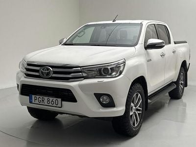 Vit Begagnad 2016 Toyota HiLux Pickup | 220 000 kr (Bra pris)