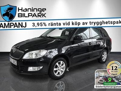Svart Begagnad 2012 Skoda Fabia Elegance Kombi | 54 995 kr (Marknadspris)
