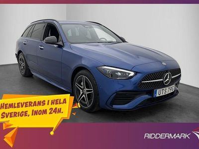 Blå Begagnad 2022 Mercedes C300 AMG Kombi | 414 900 kr