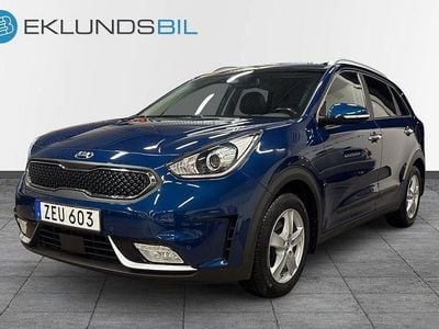 Begagnad Kia Niro Advance 141 HK (103 kW) 2017 Blå SUV