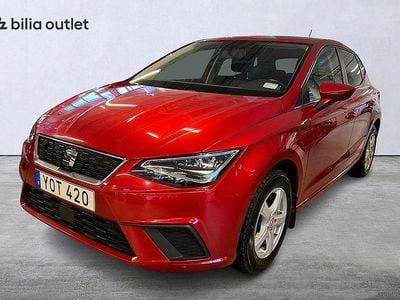 Begagnad Seat Ibiza Style 95 HK (69 kW) 2017 Röd Halvkombi