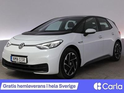 Vit Begagnad 2021 VW ID.3 Pro Performance Halvkombi | 211 990 kr (Marknadspris)