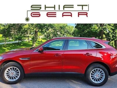 Begagnad Jaguar F-Pace 180 HK (132 kW) 2017 Röd metallic SUV