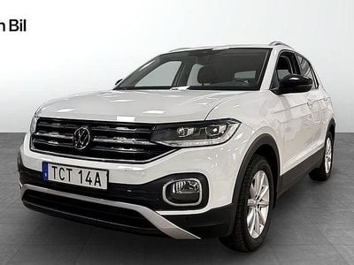 Pure white Begagnad 2022 VW T-Cross GT SUV | 234 900 kr (Marknadspris)