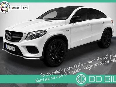 Vit Begagnad 2016 Mercedes GLE43 AMG AMG Sportkupé | 399 700 kr