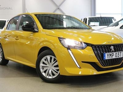 Gul Begagnad 2022 Peugeot 208 Active Halvkombi | 139 900 kr (Lite dyr)