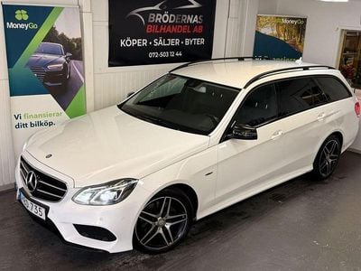 Vit Begagnad 2016 Mercedes E220 AMG Kombi | 169 900 kr (Marknadspris)