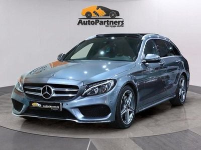 Grå Begagnad 2017 Mercedes C180 AMG line Kombi | 238 900 kr (Lite dyr)