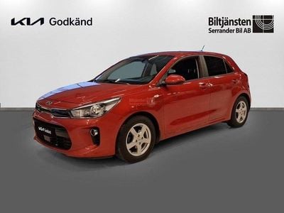 Begagnad Kia Rio 84 HK (61 kW) 2018 Röd Halvkombi