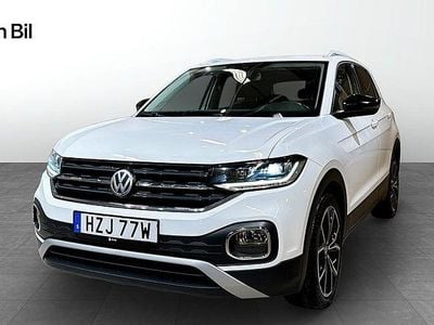 Pure white Begagnad 2020 VW T-Cross Design SUV | 199 900 kr (Marknadspris)