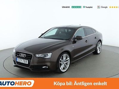 Begagnad Audi A5 Sportback S-Line 192 HK (141 kW) 2015 Brun Halvkombi