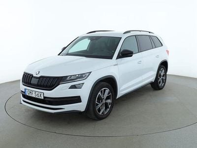 Vit Begagnad 2019 Skoda Kodiaq SportLine SUV | 339 000 kr (Marknadspris)