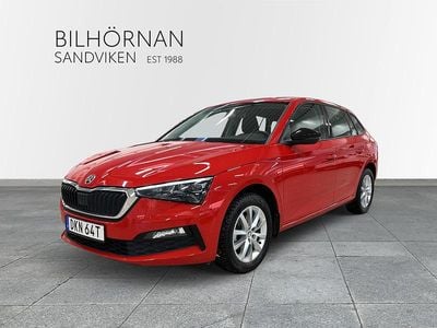Röd Begagnad 2019 Skoda Scala Halvkombi | 174 900 kr (Marknadspris)