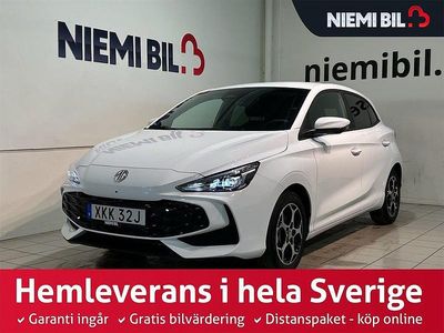 Vit Begagnad 2024 MG MG3 Luxury Halvkombi | 269 900 kr (Dyr)