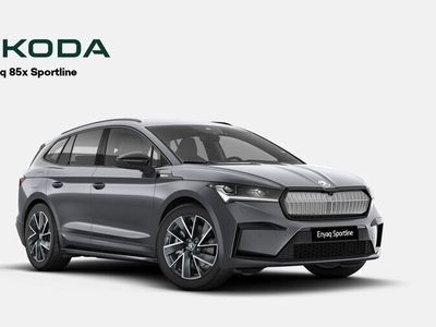 begagnad Skoda Enyaq iV SOLID EDITION 85X SPORTLINE DRAG + MET LACK