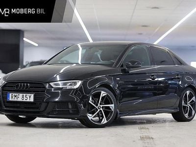 Svart Begagnad 2019 Audi A3 S-Line Sedan | 229 900 kr (Lite dyr)