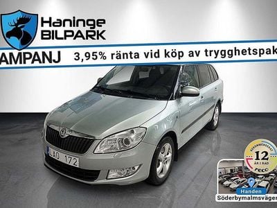 Begagnad Skoda Fabia 105 HK (77 kW) 2010 Grön Halvkombi