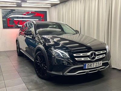 Begagnad Mercedes E220 All-Terrain Avantgarde 194 HK (142 kW) 2018 Svart Kombi