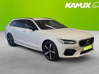 Begagnad Volvo V90 R-Design 392 HK (288 kW) 2020 Vit Kombi
