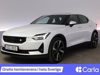 Begagnad Polestar 2 Pilot 309 kW (421 HK) 2020 Vit Halvkombi
