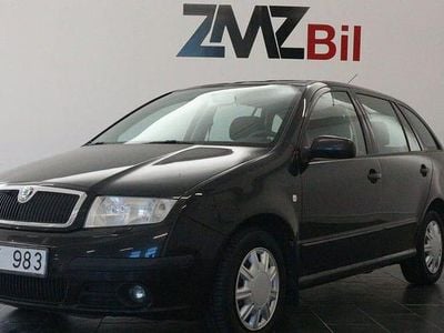 Svart Begagnad 2006 Skoda Fabia Kombi | 19 900 kr (Marknadspris)