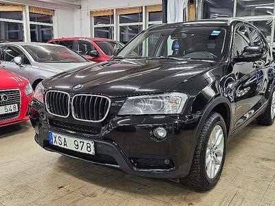 Begagnad BMW X3 184 HK (135 kW) 2012 Svart SUV