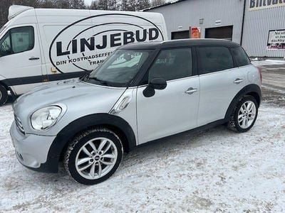 Begagnad Mini Cooper D Countryman 112 HK (82 kW) 2014 Silver med svart tak SUV
