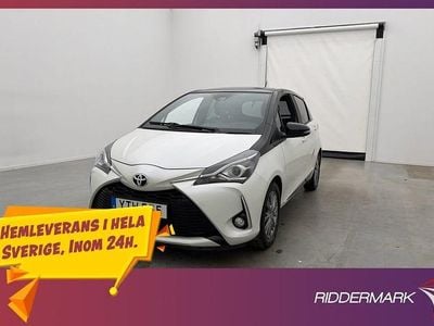 Vit Begagnad 2017 Toyota Yaris Halvkombi | 144 800 kr (Lite dyr)