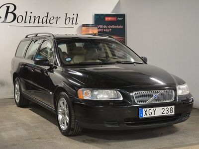 begagnad Volvo V70 2.4 CNG Kinetic Euro 4 HEMLEVERANS NYBESIKTAD