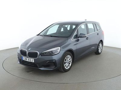 Begagnad BMW 218 Gran Tourer Advantage 140 HK (102 kW) 2019 Grå Minibuss