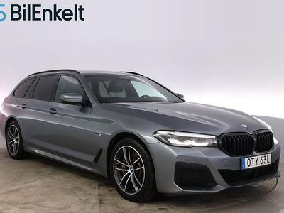 Begagnad BMW 530 M Sport 295 HK (216 kW) 2022 Blå Kombi